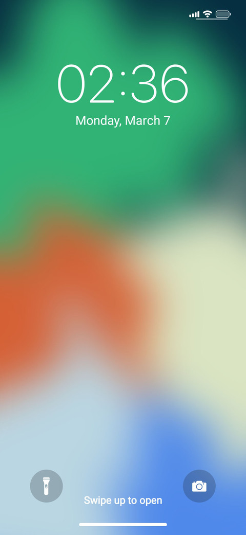 iOS 11 Pro screenshot