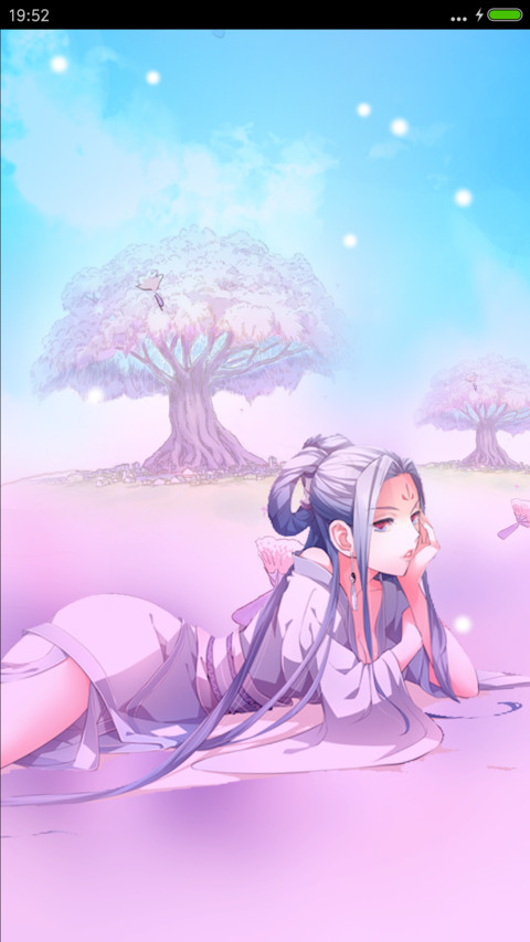 动态落花+下雪特效“腾讯动漫” screenshot
