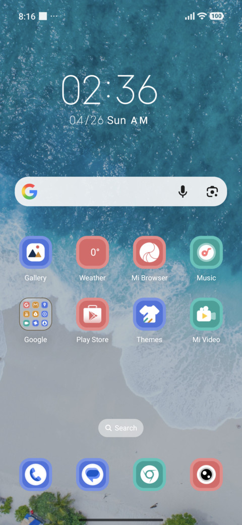 Blue Wave Shore screenshot