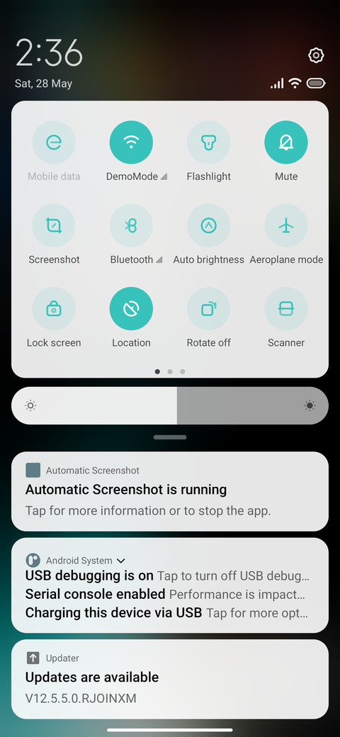 Minimal Rise screenshot