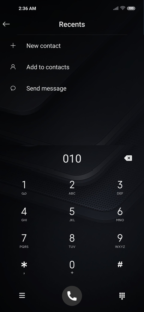 Black luxury screenshot