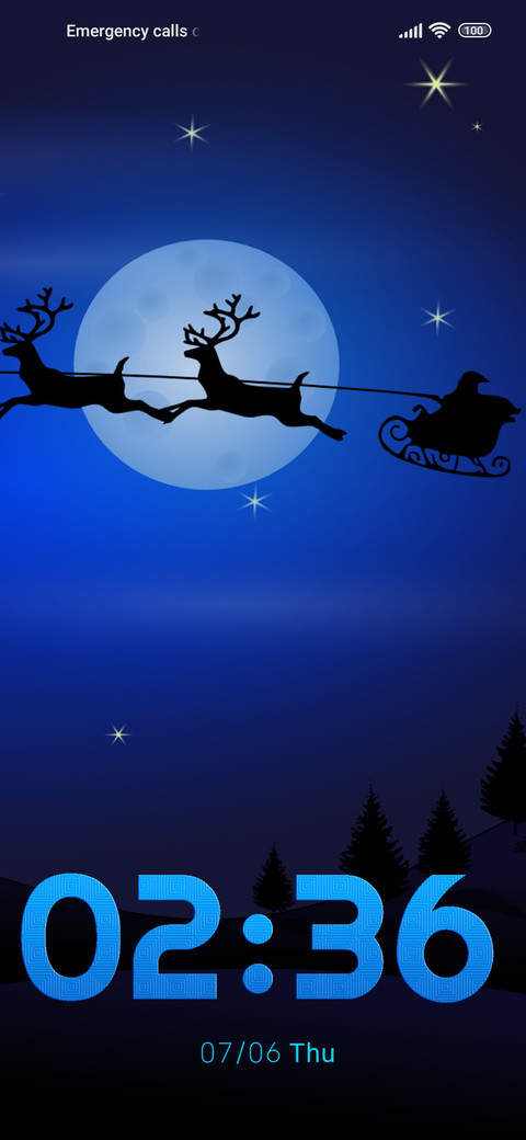 blue santa screenshot