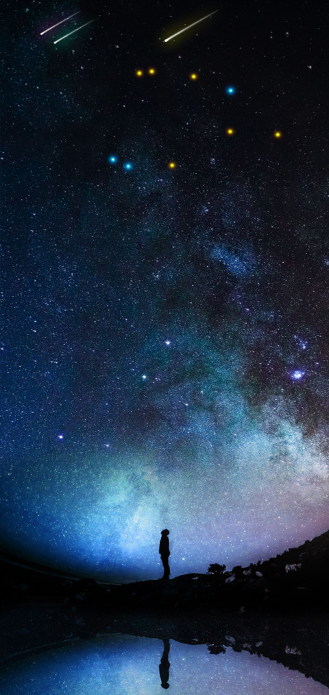 简约星空宇宙 screenshot