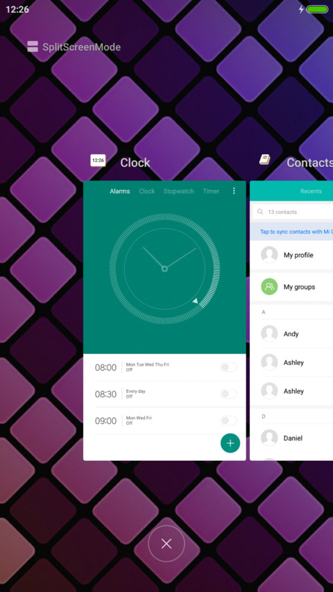 Influx screenshot