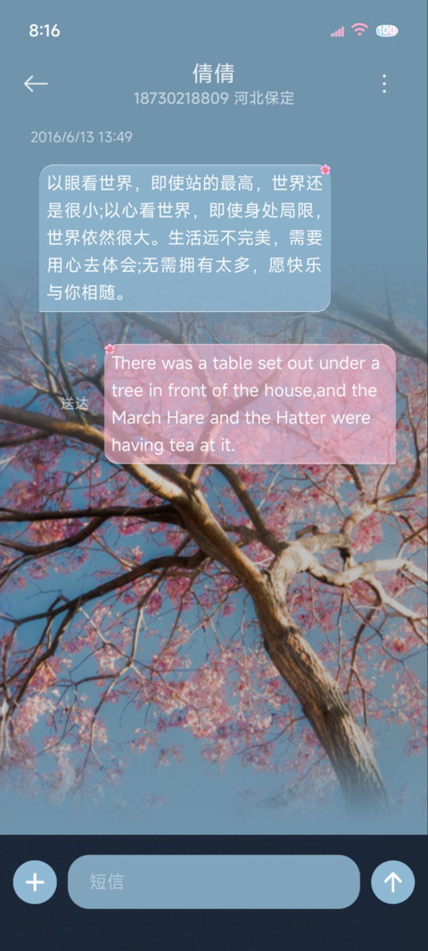景深OS春之繁花 screenshot