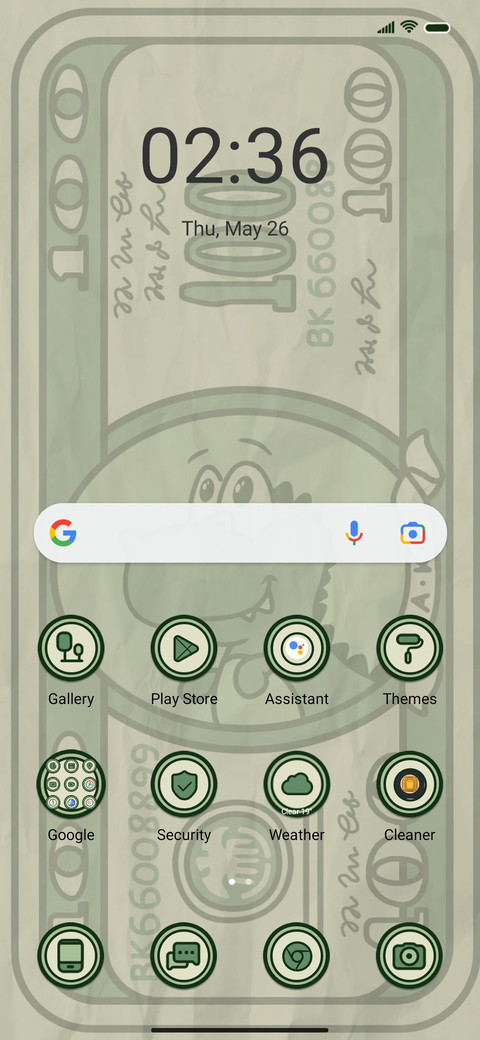 Cute dinosaur screenshot