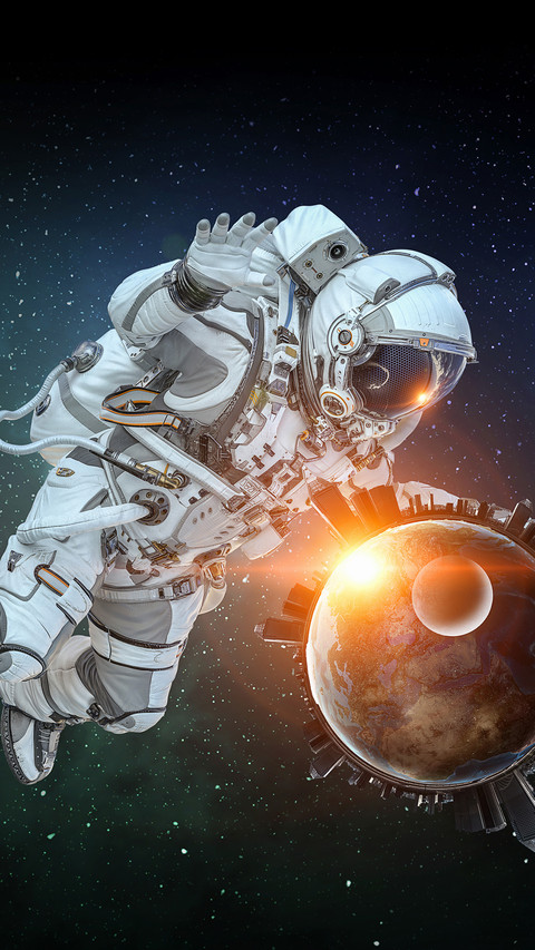 Astronauts in the universe screenshot