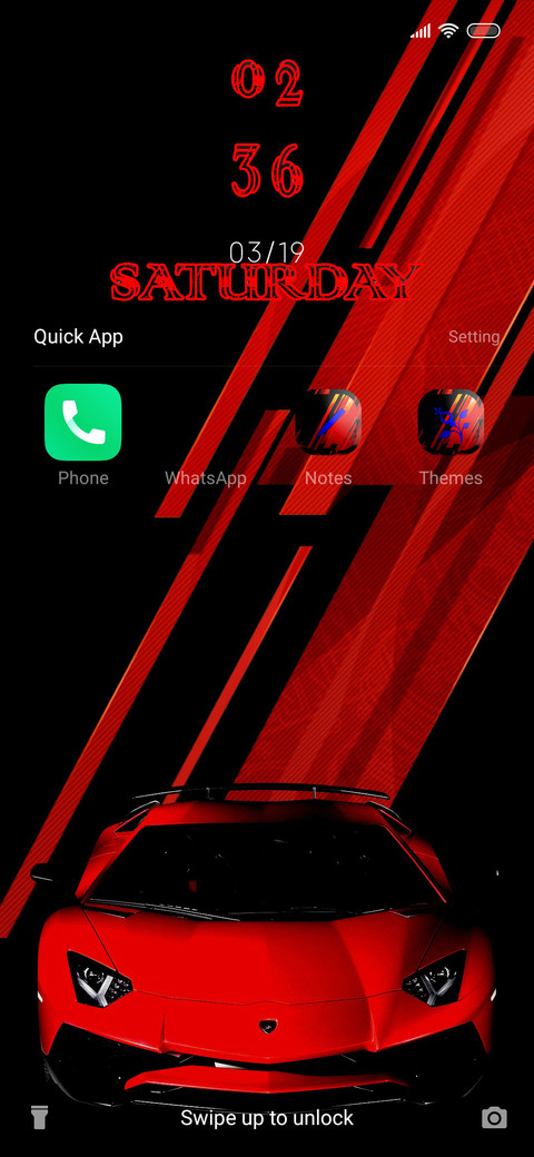 Red Black Car screenshot