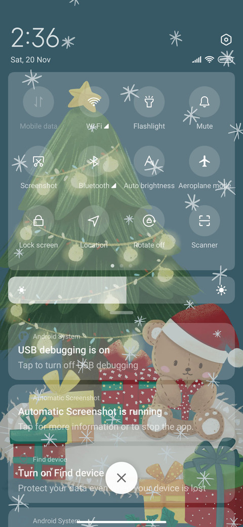Christmas screenshot