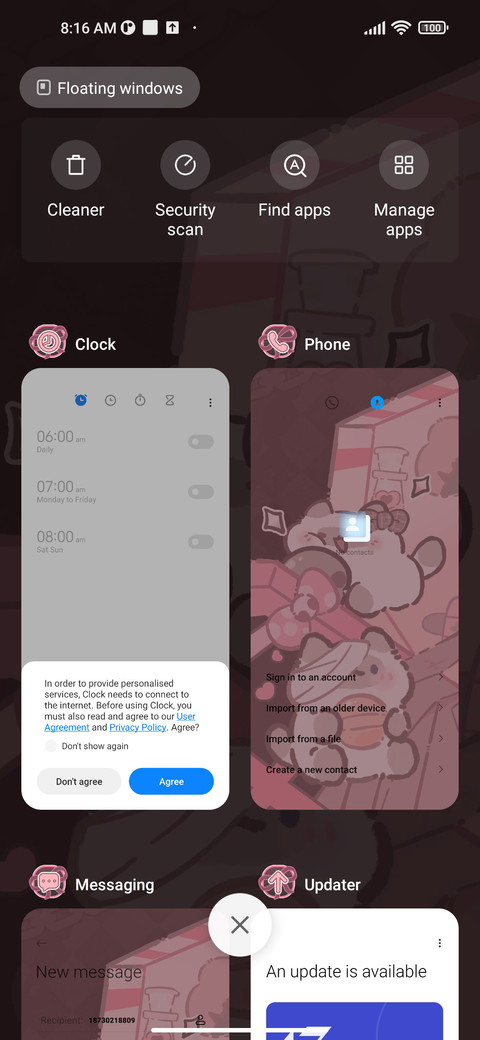 Pink Mine Bobo Cat screenshot