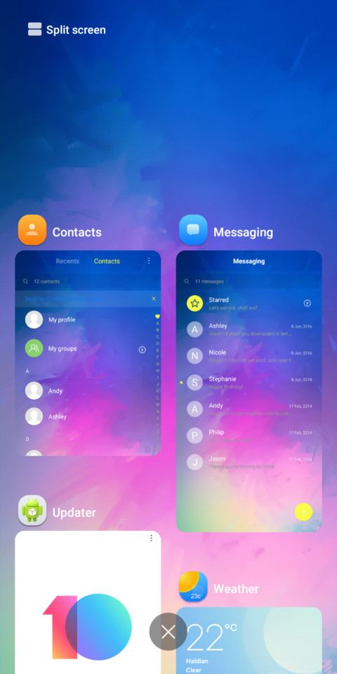 Eios screenshot