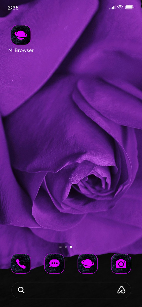 dark rose screenshot