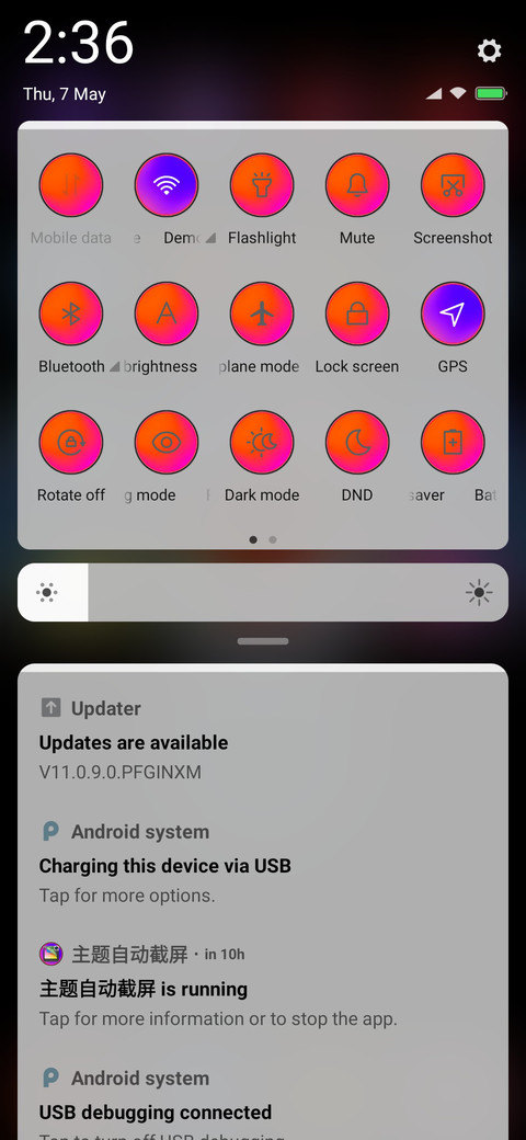 Grey Circles screenshot
