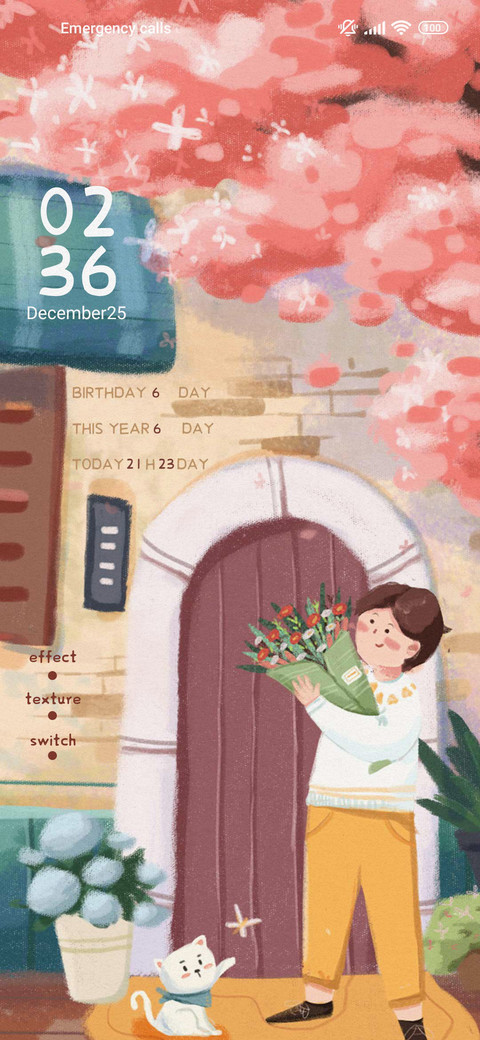 Bouquet of flowers screenshot