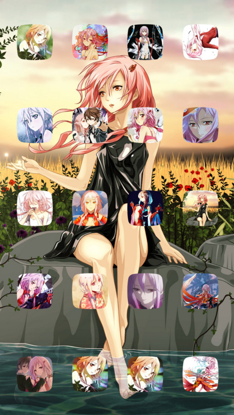 罪恶王冠の楪祈（开机动画+自由桌面+多锁屏多壁纸） screenshot