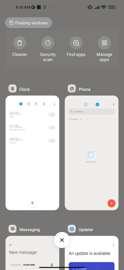 Minimalist Morandi screenshot