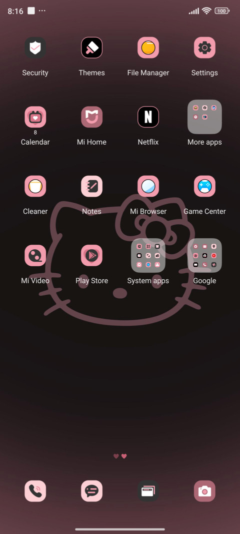 Kitty  big face screenshot