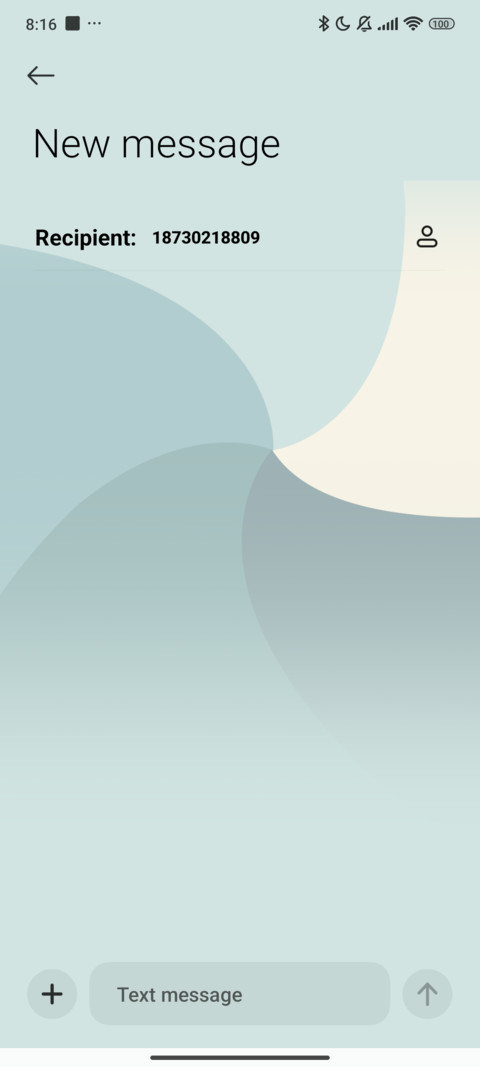 Teal Cream Curve screenshot