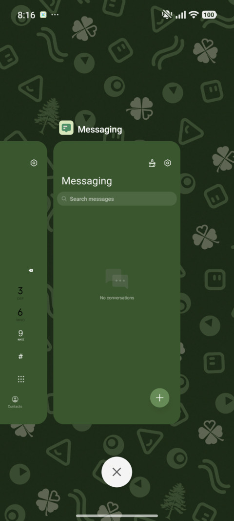 Lucky green clover screenshot