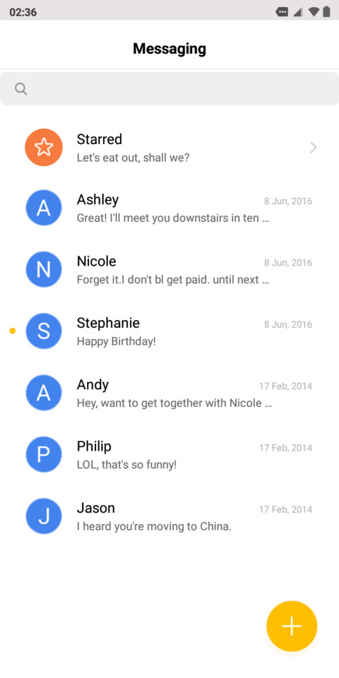 Android Pie V10 screenshot
