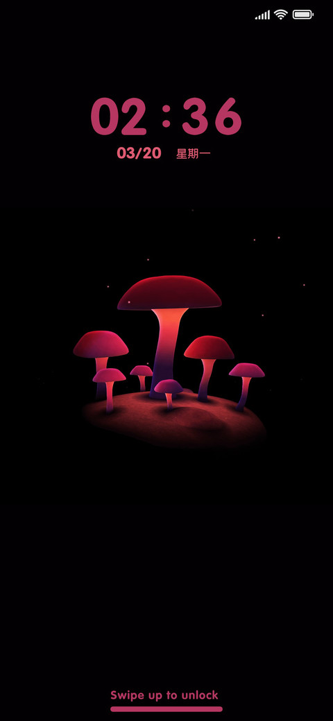 小蘑菇甜酷黑粉 screenshot