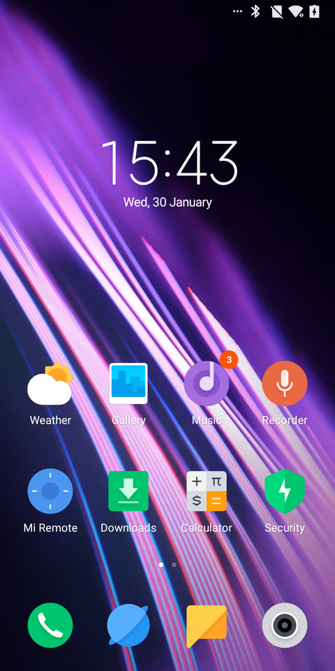 violet screenshot