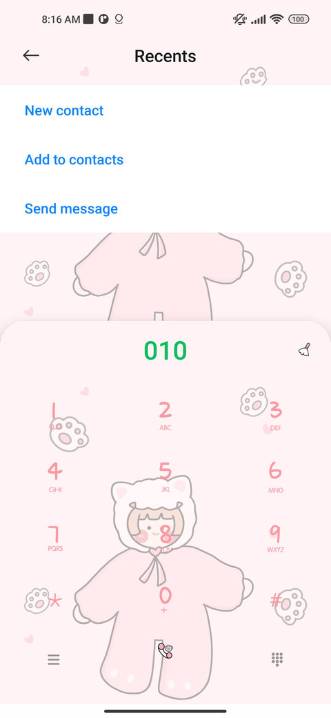pink cat girl screenshot
