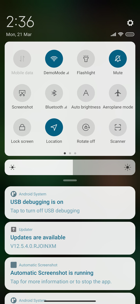 Nature screenshot