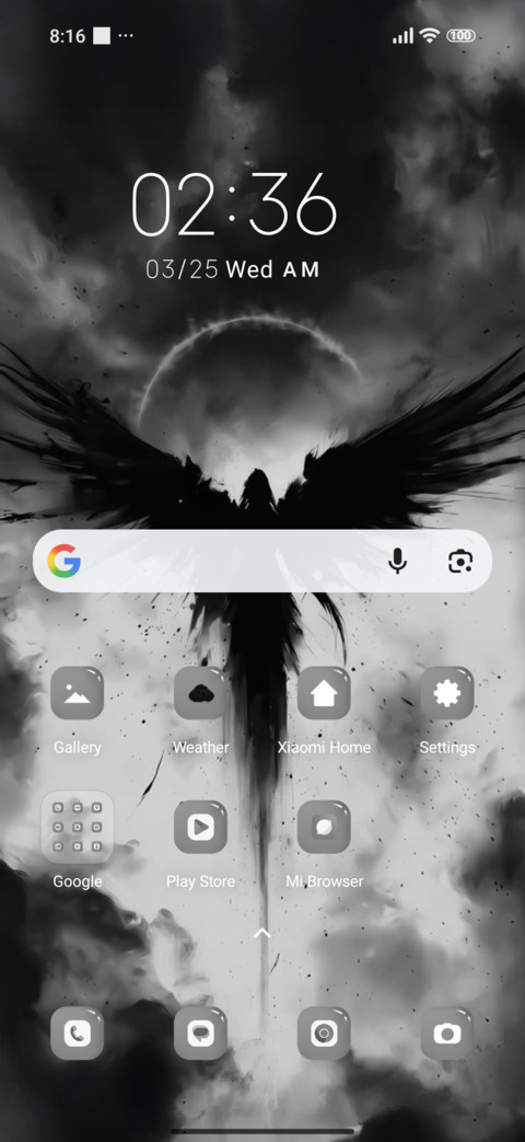 Grey screenshot