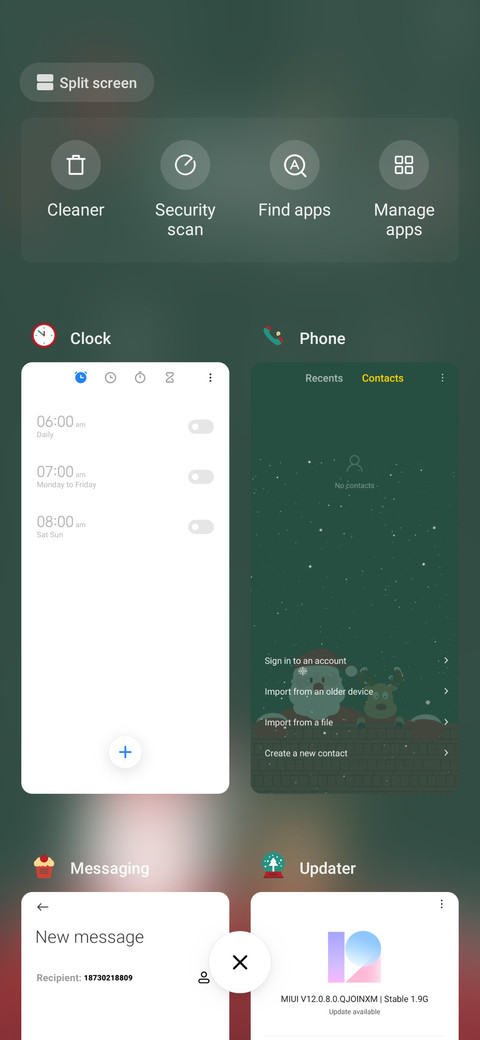 Christmas And Snow screenshot