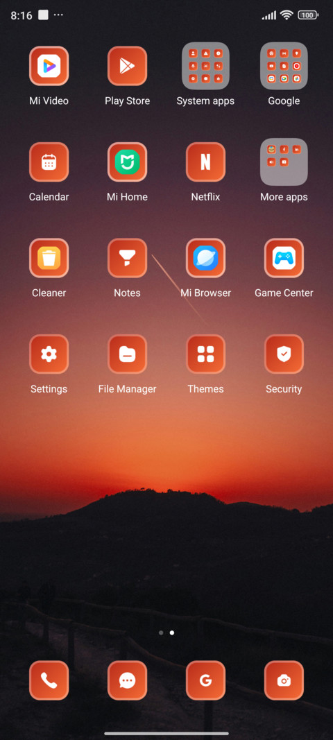 Nature Sunset screenshot