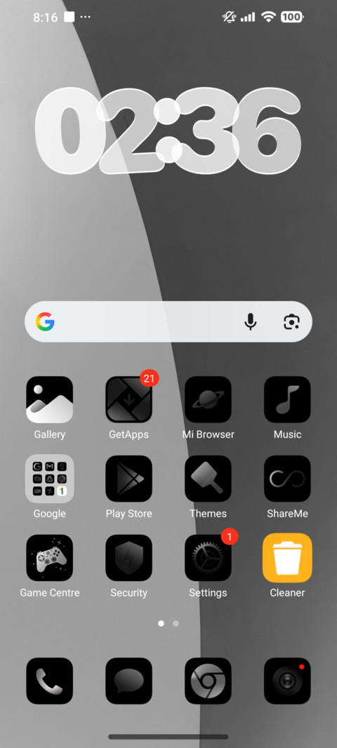 BlackGlassier V1 screenshot