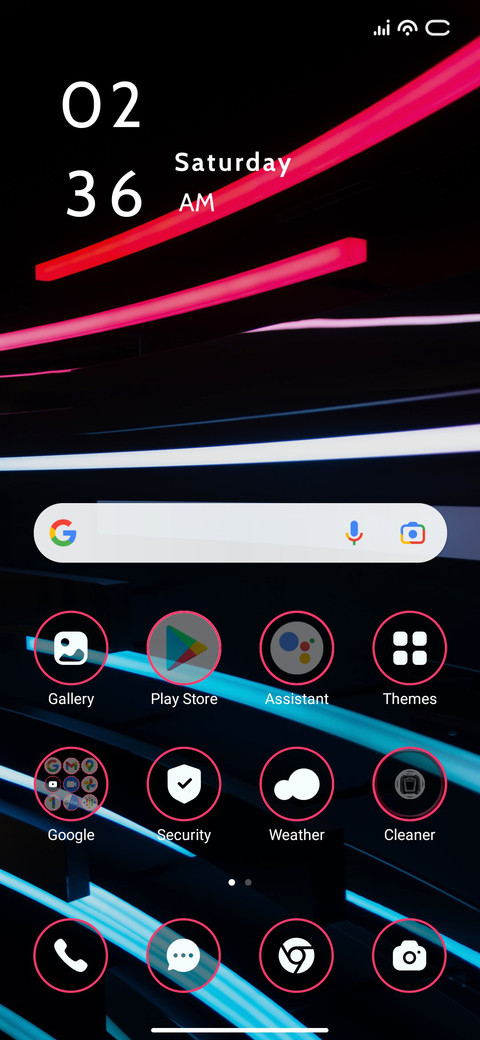 Tech Lines screenshot