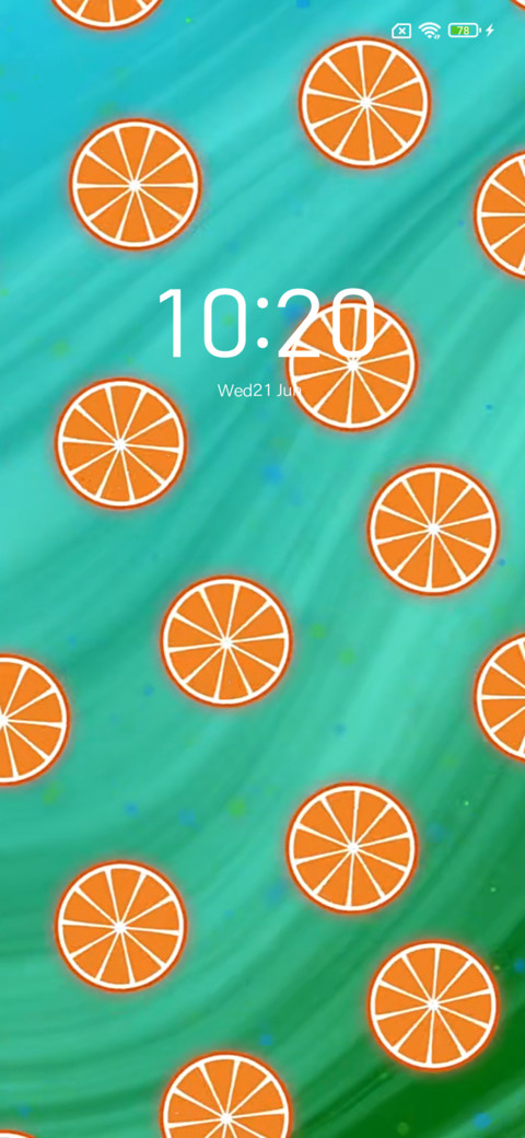 Flowing lemon screenshot