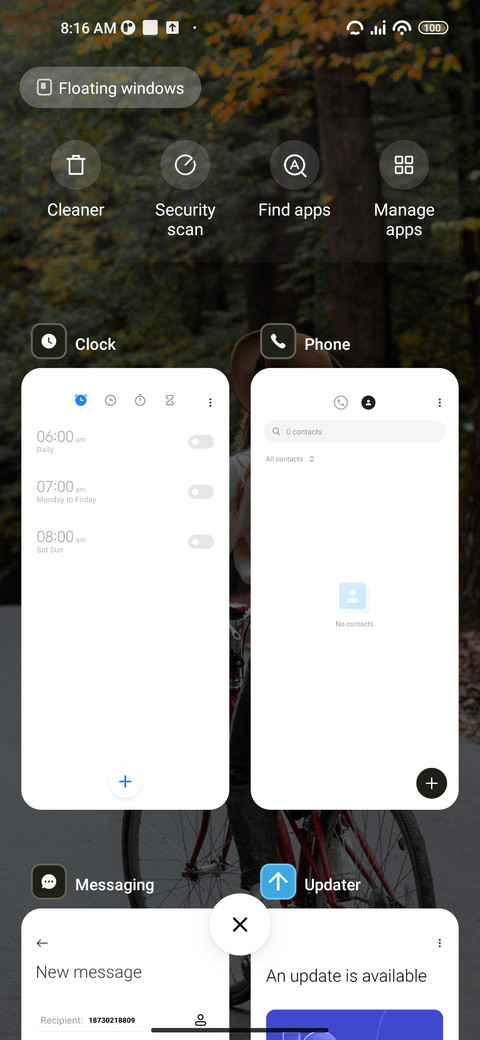 Bicycle screenshot