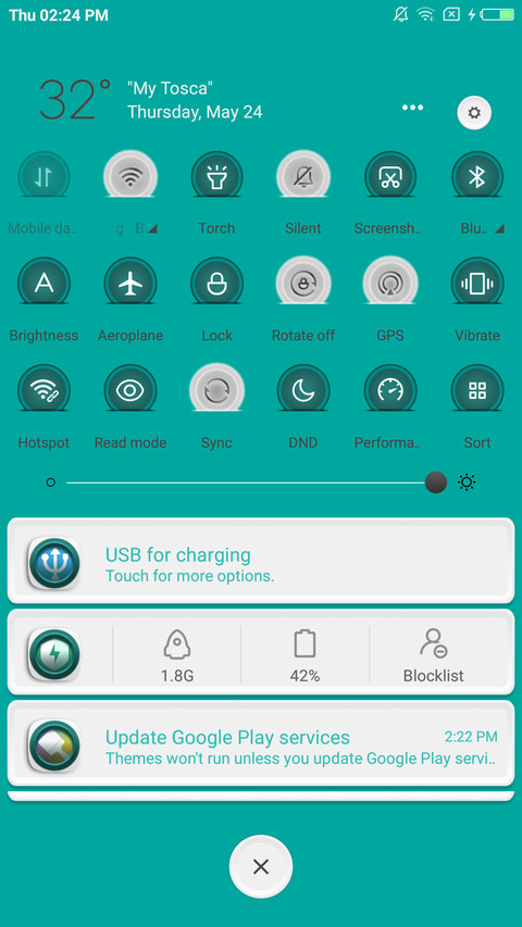 My Tosca v2 screenshot