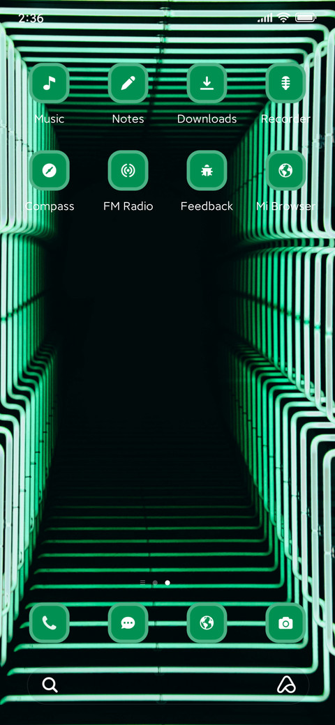 Green Tunnel screenshot