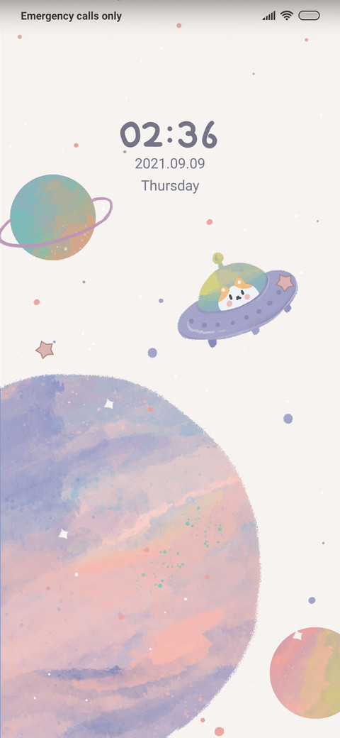 Purple planet screenshot