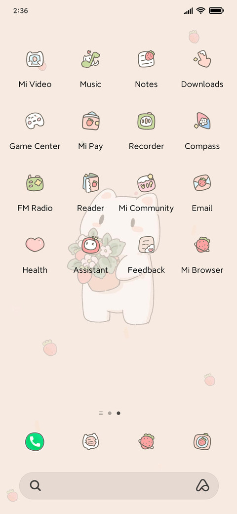 Strawberry meow screenshot