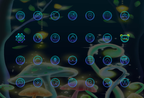 梦幻夜光森林 screenshot