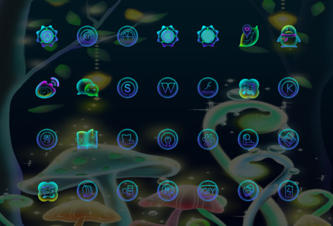 梦幻夜光森林 screenshot
