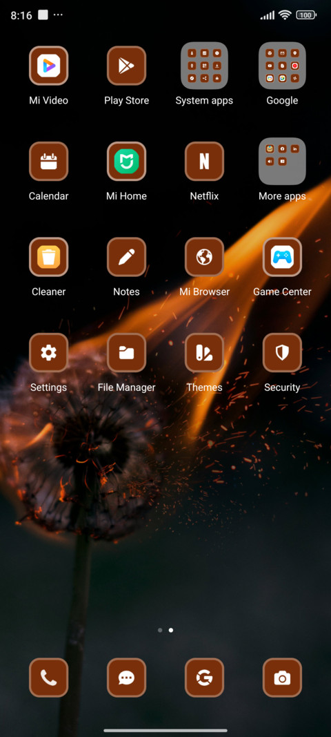 Dandelion screenshot