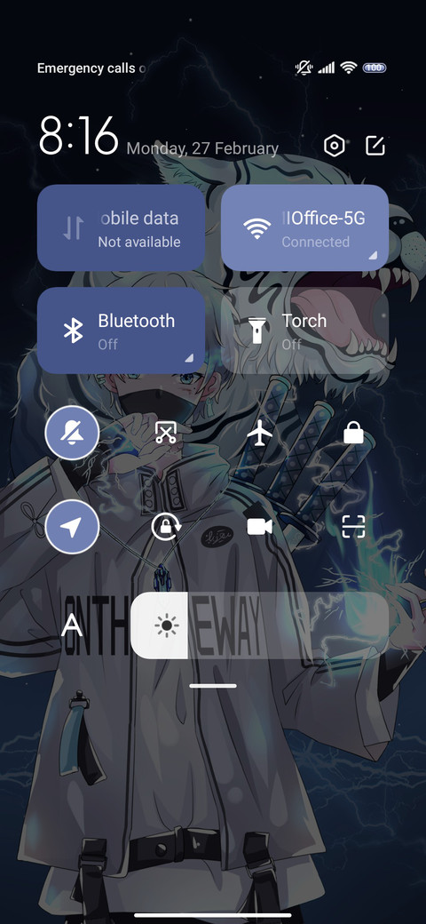 White tiger god screenshot