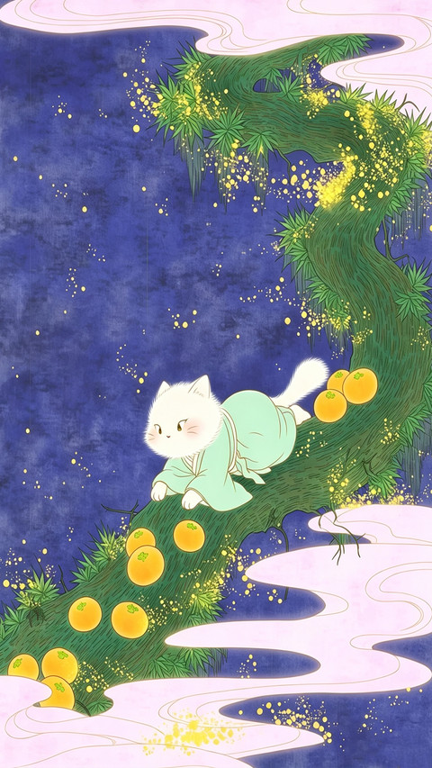 可爱的精灵猫咪-锐景创意 screenshot