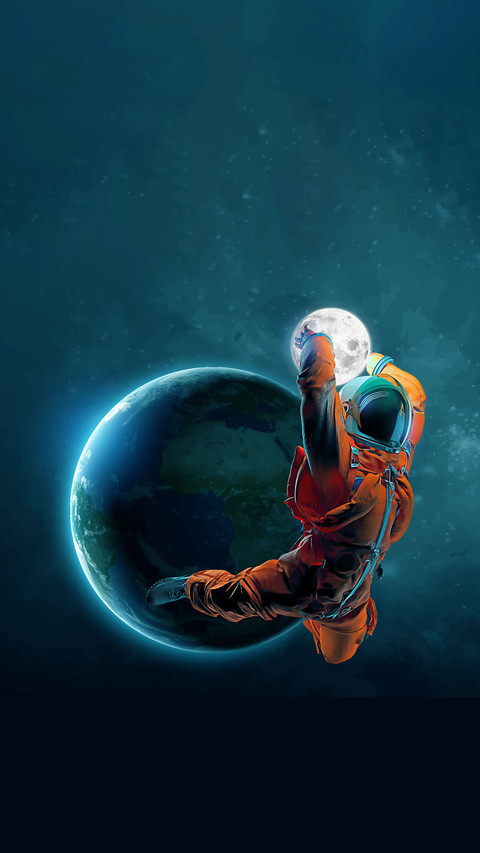 飞跃太空-拍信图库 screenshot