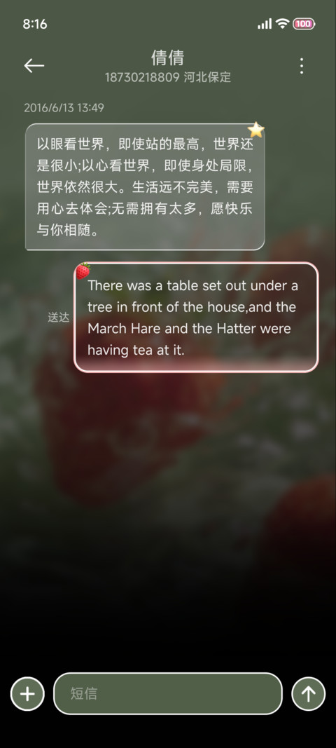 ins氛围 夏日信 screenshot