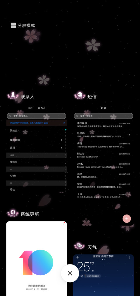 夜樱飞舞 screenshot