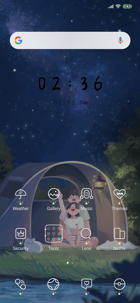 Camping Couple screenshot