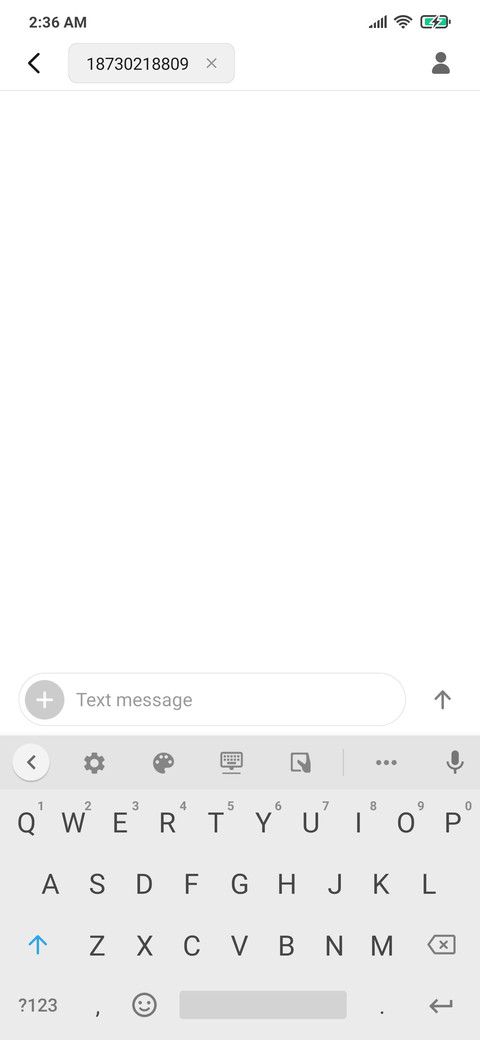 Blue White screenshot