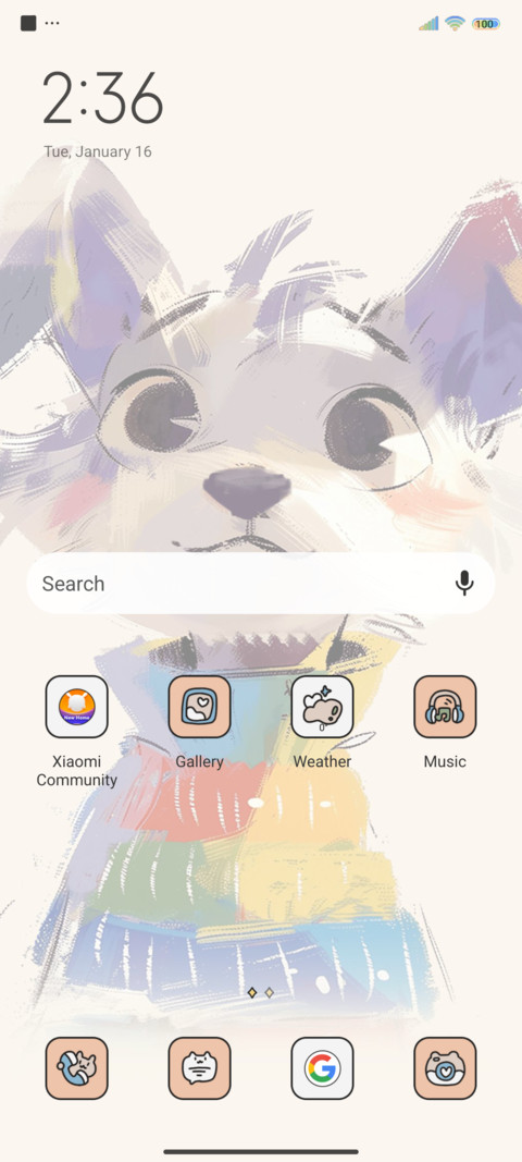 Colorful graffiti screenshot